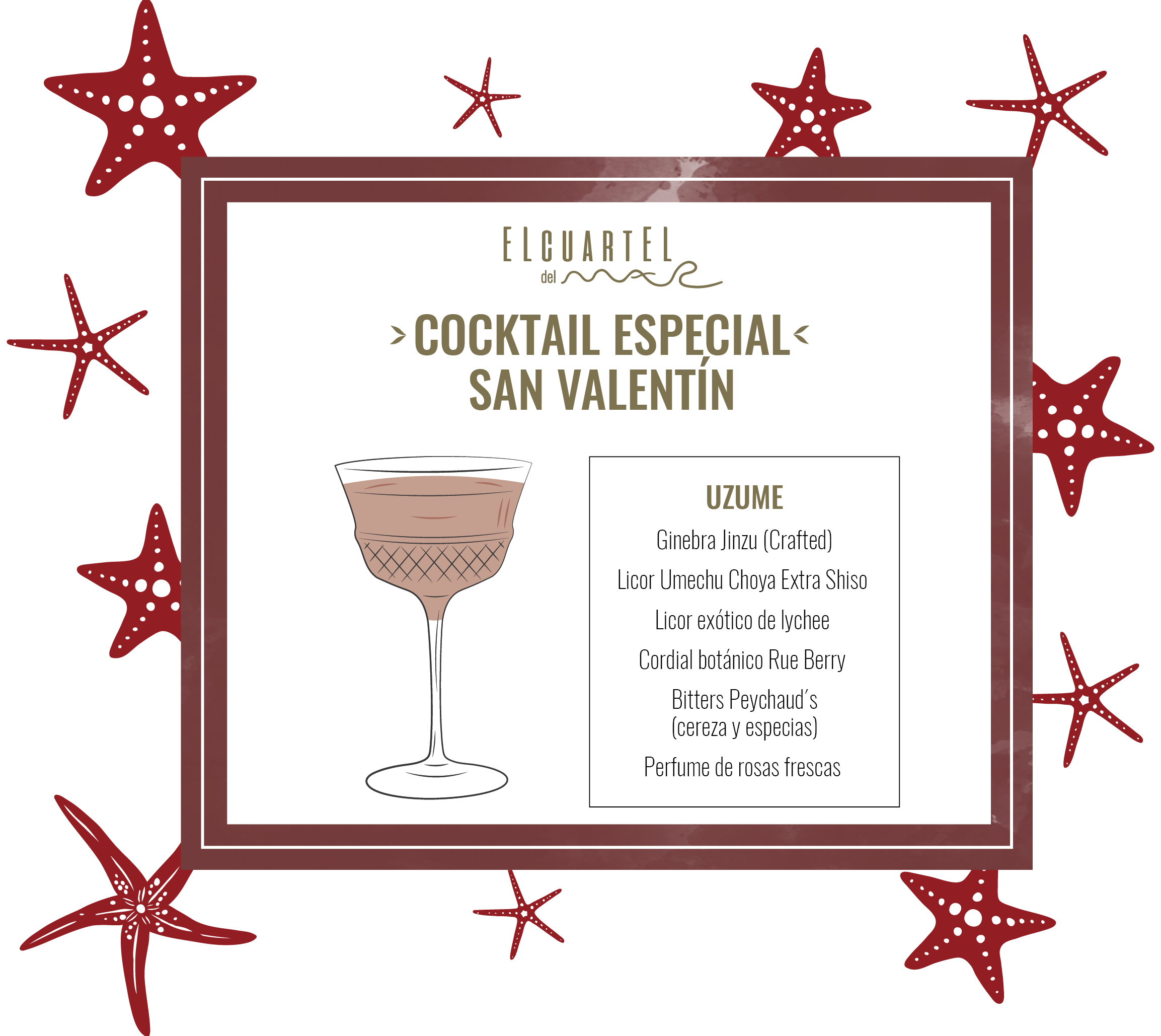 cocktail san valentin